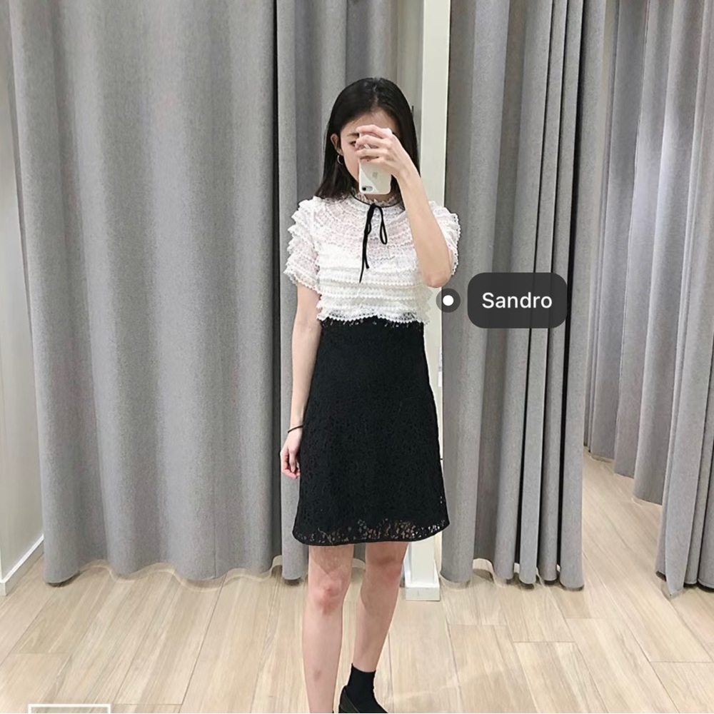 Sandro Lace dress